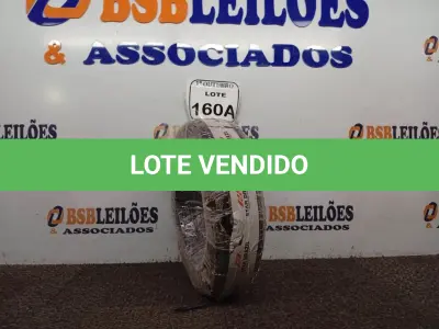 LOTE 160 - 01 ROLO DE CABO DE FIO FLEXÍVEL 1× 4MM NA COR PRETA. (NO ESTADO) ATENÇÃO! FAZER A VISITAÇÃO ANTES DE ARREMATAR, NÃO SABEMOS SE FUNCIONA. LEILÃO NÃO TEM GARANTIA E NEM DEVOLUÇÃO, SUJEITO A POSSÍVEIS AVARIAS VISÍVEIS/OCULTAS E/OU AUSÊNCIA DE COMPONENTES.