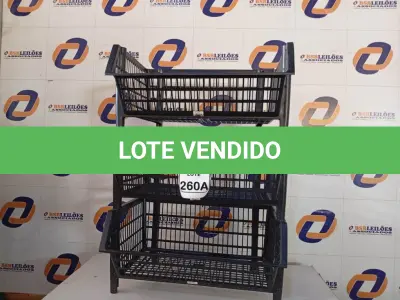 LOTE 260 - 03 CESTOS. (NO ESTADO) ATENÇÃO! FAZER A VISITAÇÃO ANTES DE ARREMATAR, NÃO SABEMOS SE FUNCIONA. LEILÃO NÃO TEM GARANTIA E NEM DEVOLUÇÃO, SUJEITO A POSSÍVEIS AVARIAS VISÍVEIS/OCULTAS E/OU AUSÊNCIA DE COMPONENTES.