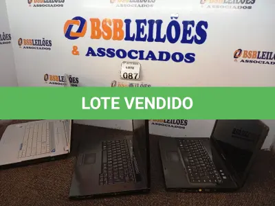 LOTE 087 - 03 NOTEBOOKS MARCAS E MODELOS DIVERSOS P RETIRADA DE PEÇAS. (NO ESTADO) ATENÇÃO! FAZER A VISITAÇÃO ANTES DE ARREMATAR, NÃO SABEMOS SE FUNCIONA. LEILÃO NÃO TEM GARANTIA E NEM DEVOLUÇÃO, SUJEITO A POSSÍVEIS AVARIAS VISÍVEIS/OCULTAS E/OU AUSÊNCIA DE COMPONENTES.