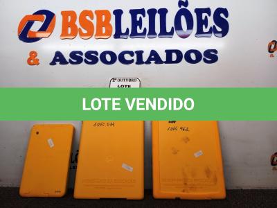 LOTE 026 - 03 TABLETS MARCA POSITIVO. (NO ESTADO) ATENÇÃO! FAZER A VISITAÇÃO ANTES DE ARREMATAR, NÃO SABEMOS SE FUNCIONA. LEILÃO NÃO TEM GARANTIA E NEM DEVOLUÇÃO, SUJEITO A POSSÍVEIS AVARIAS VISÍVEIS/OCULTAS E/OU AUSÊNCIA DE COMPONENTES.