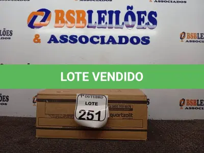 LOTE 251 - 06 REJUNTES ACRÍLICO NA COR CORDA 1K CADA. (NO ESTADO) ATENÇÃO! FAZER A VISITAÇÃO ANTES DE ARREMATAR, NÃO SABEMOS SE FUNCIONA. LEILÃO NÃO TEM GARANTIA E NEM DEVOLUÇÃO, SUJEITO A POSSÍVEIS AVARIAS VISÍVEIS/OCULTAS E/OU AUSÊNCIA DE COMPONENTES.