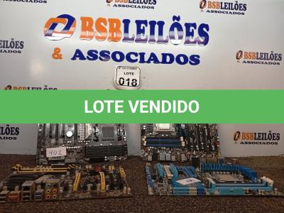 LOTE 018 - 04 PLACAS - MÃE. (NO ESTADO) ATENÇÃO! FAZER A VISITAÇÃO ANTES DE ARREMATAR, NÃO SABEMOS SE FUNCIONA. LEILÃO NÃO TEM GARANTIA E NEM DEVOLUÇÃO, SUJEITO A POSSÍVEIS AVARIAS VISÍVEIS/OCULTAS E/OU AUSÊNCIA DE COMPONENTES.