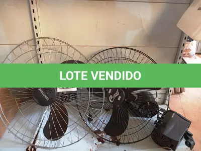 LOTE 151 - 02 VENTILADORES DE PAREDE MARCA VENTISOL E CEMAF E 02 MOTORES DE VENTILADORES AVULSOS. (NO ESTADO) ATENÇÃO! FAZER A VISITAÇÃO ANTES DE ARREMATAR, NÃO SABEMOS SE FUNCIONA. LEILÃO NÃO TEM GARANTIA E NEM DEVOLUÇÃO, SUJEITO A POSSÍVEIS AVARIAS VISÍVEIS/OCULTAS E/OU AUSÊNCIA DE COMPONENTES.