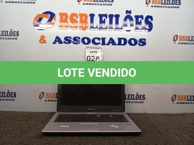LOTE 028 - 01 NOTEBOOK MARCA BUSTER. (NO ESTADO) ATENÇÃO! FAZER A VISITAÇÃO ANTES DE ARREMATAR, NÃO SABEMOS SE FUNCIONA. LEILÃO NÃO TEM GARANTIA E NEM DEVOLUÇÃO, SUJEITO A POSSÍVEIS AVARIAS VISÍVEIS/OCULTAS E/OU AUSÊNCIA DE COMPONENTES.