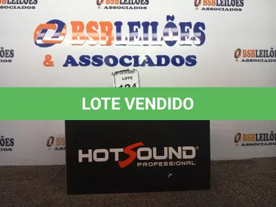 LOTE 124 - 01 ÁUDIO SPEAKER MARCA HOTSOUND MODELO HSB-3WPP. (NOVO). (NO ESTADO) ATENÇÃO! FAZER A VISITAÇÃO ANTES DE ARREMATAR, NÃO SABEMOS SE FUNCIONA. LEILÃO NÃO TEM GARANTIA E NEM DEVOLUÇÃO, SUJEITO A POSSÍVEIS AVARIAS VISÍVEIS/OCULTAS E/OU AUSÊNCIA DE COMPONENTES.