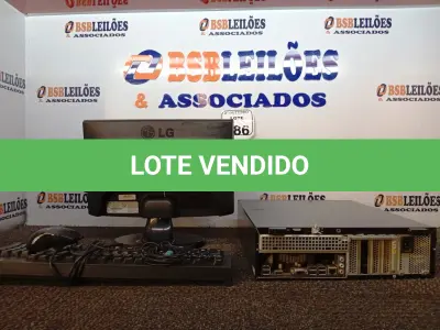 LOTE 086 - 01 MONITOR, 01 CPU E 01 TECLADO. (NO ESTADO) ATENÇÃO! FAZER A VISITAÇÃO ANTES DE ARREMATAR, NÃO SABEMOS SE FUNCIONA. LEILÃO NÃO TEM GARANTIA E NEM DEVOLUÇÃO, SUJEITO A POSSÍVEIS AVARIAS VISÍVEIS/OCULTAS E/OU AUSÊNCIA DE COMPONENTES.