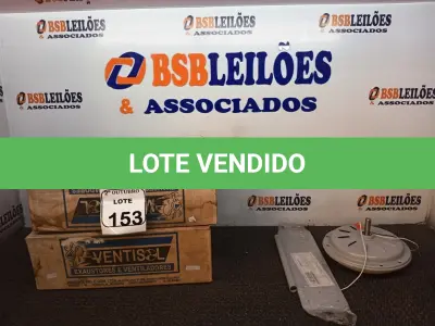 LOTE 153 - 03 VENTILADORES DE TETO SENDO 01 INCOMPLETO. (NO ESTADO) ATENÇÃO! FAZER A VISITAÇÃO ANTES DE ARREMATAR, NÃO SABEMOS SE FUNCIONA. LEILÃO NÃO TEM GARANTIA E NEM DEVOLUÇÃO, SUJEITO A POSSÍVEIS AVARIAS VISÍVEIS/OCULTAS E/OU AUSÊNCIA DE COMPONENTES.