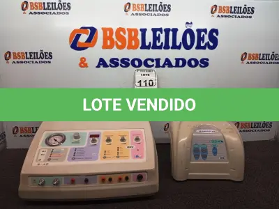 LOTE 110 - 01 APARELHO PARA ESTÉTICA CK MODELO G5V E 01 DERMOSTEAM IBRAMED. (NO ESTADO) ATENÇÃO! FAZER A VISITAÇÃO ANTES DE ARREMATAR, NÃO SABEMOS SE FUNCIONA. LEILÃO NÃO TEM GARANTIA E NEM DEVOLUÇÃO, SUJEITO A POSSÍVEIS AVARIAS VISÍVEIS/OCULTAS E/OU AUSÊNCIA DE COMPONENTES.