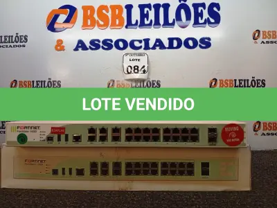 LOTE 084 - 01 SWITCH FORTINET MODELO FORTIGATE 100D. (NO ESTADO) ATENÇÃO! FAZER A VISITAÇÃO ANTES DE ARREMATAR, NÃO SABEMOS SE FUNCIONA. LEILÃO NÃO TEM GARANTIA E NEM DEVOLUÇÃO, SUJEITO A POSSÍVEIS AVARIAS VISÍVEIS/OCULTAS E/OU AUSÊNCIA DE COMPONENTES.