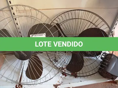LOTE 151 - 02 VENTILADORES DE PAREDE MARCA VENTISOL E CEMAF E 02 MOTORES DE VENTILADORES AVULSOS. (NO ESTADO) ATENÇÃO! FAZER A VISITAÇÃO ANTES DE ARREMATAR, NÃO SABEMOS SE FUNCIONA. LEILÃO NÃO TEM GARANTIA E NEM DEVOLUÇÃO, SUJEITO A POSSÍVEIS AVARIAS VISÍVEIS/OCULTAS E/OU AUSÊNCIA DE COMPONENTES.