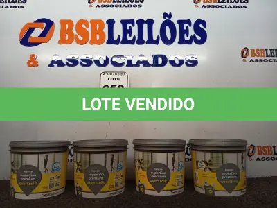 LOTE 058 - 04 POTES DE REJUNTE SUPERFINO PREMIUM QUARTZOLIT DE 2KG CADA. (NO ESTADO) ATENÇÃO! FAZER A VISITAÇÃO ANTES DE ARREMATAR, NÃO SABEMOS SE FUNCIONA. LEILÃO NÃO TEM GARANTIA E NEM DEVOLUÇÃO, SUJEITO A POSSÍVEIS AVARIAS VISÍVEIS/OCULTAS E/OU AUSÊNCIA DE COMPONENTES.