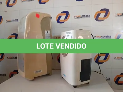 LOTE 252 - 01 DESUMIDIFICADOR CONSUL E 01 UMIDIFICADOR PORTÁTIL ARTEL. (NO ESTADO) ATENÇÃO! FAZER A VISITAÇÃO ANTES DE ARREMATAR, NÃO SABEMOS SE FUNCIONA. LEILÃO NÃO TEM GARANTIA E NEM DEVOLUÇÃO, SUJEITO A POSSÍVEIS AVARIAS VISÍVEIS/OCULTAS E/OU AUSÊNCIA DE COMPONENTES.
