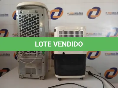 LOTE 252 - 01 DESUMIDIFICADOR CONSUL E 01 UMIDIFICADOR PORTÁTIL ARTEL. (NO ESTADO) ATENÇÃO! FAZER A VISITAÇÃO ANTES DE ARREMATAR, NÃO SABEMOS SE FUNCIONA. LEILÃO NÃO TEM GARANTIA E NEM DEVOLUÇÃO, SUJEITO A POSSÍVEIS AVARIAS VISÍVEIS/OCULTAS E/OU AUSÊNCIA DE COMPONENTES.