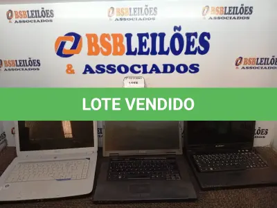 LOTE 087 - 03 NOTEBOOKS MARCAS E MODELOS DIVERSOS P RETIRADA DE PEÇAS. (NO ESTADO) ATENÇÃO! FAZER A VISITAÇÃO ANTES DE ARREMATAR, NÃO SABEMOS SE FUNCIONA. LEILÃO NÃO TEM GARANTIA E NEM DEVOLUÇÃO, SUJEITO A POSSÍVEIS AVARIAS VISÍVEIS/OCULTAS E/OU AUSÊNCIA DE COMPONENTES.