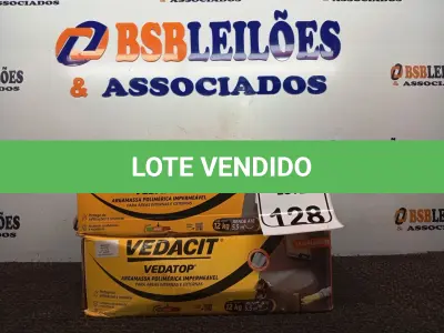 LOTE 128 - 02 CAIXAS DE VEDACIT ARGAMASSA POLIMÉRICA IMPERMEÁVEL. (NO ESTADO) ATENÇÃO! FAZER A VISITAÇÃO ANTES DE ARREMATAR, NÃO SABEMOS SE FUNCIONA. LEILÃO NÃO TEM GARANTIA E NEM DEVOLUÇÃO, SUJEITO A POSSÍVEIS AVARIAS VISÍVEIS/OCULTAS E/OU AUSÊNCIA DE COMPONENTES.