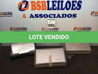 LOTE 095 - 03 SCANNERS MARCA FUJITSU. (NO ESTADO) ATENÇÃO! FAZER A VISITAÇÃO ANTES DE ARREMATAR, NÃO SABEMOS SE FUNCIONA. LEILÃO NÃO TEM GARANTIA E NEM DEVOLUÇÃO, SUJEITO A POSSÍVEIS AVARIAS VISÍVEIS/OCULTAS E/OU AUSÊNCIA DE COMPONENTES.