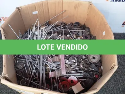 LOTE 186 - 01 LOTE C GRANDE QUANTIDADE DE ARROELAS DE FERRO E MATERIAIS DIVERSOS. (NO ESTADO) ATENÇÃO! FAZER A VISITAÇÃO ANTES DE ARREMATAR, NÃO SABEMOS SE FUNCIONA. LEILÃO NÃO TEM GARANTIA E NEM DEVOLUÇÃO, SUJEITO A POSSÍVEIS AVARIAS VISÍVEIS/OCULTAS E/OU AUSÊNCIA DE COMPONENTES.