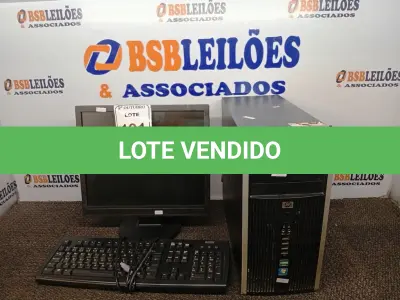 LOTE 191 - 01 CPU COM TECLADO E 01 MONITOR. (NO ESTADO) ATENÇÃO! FAZER A VISITAÇÃO ANTES DE ARREMATAR, NÃO SABEMOS SE FUNCIONA. LEILÃO NÃO TEM GARANTIA E NEM DEVOLUÇÃO, SUJEITO A POSSÍVEIS AVARIAS VISÍVEIS/OCULTAS E/OU AUSÊNCIA DE COMPONENTES.