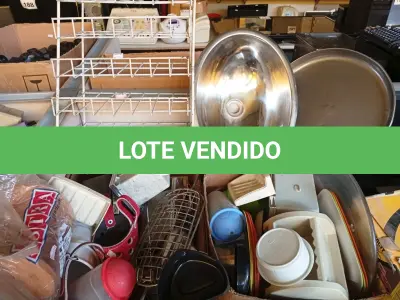 LOTE 234 - 01 LOTE COM 01 CUBA EM INOX, DIVERSOS MATERIAIS P/BANHEIRO E MATERIAIS DIVERSOS. (NO ESTADO) ATENÇÃO! FAZER A VISITAÇÃO ANTES DE ARREMATAR, NÃO SABEMOS SE FUNCIONA. LEILÃO NÃO TEM GARANTIA E NEM DEVOLUÇÃO, SUJEITO A POSSÍVEIS AVARIAS VISÍVEIS/OCULTAS E/OU AUSÊNCIA DE COMPONENTES.