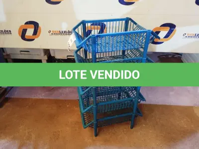 LOTE 329 - 05 CESTAS ORGANIZADORAS. (NO ESTADO) ATENÇÃO! FAZER A VISITAÇÃO ANTES DE ARREMATAR, NÃO SABEMOS SE FUNCIONA. LEILÃO NÃO TEM GARANTIA E NEM DEVOLUÇÃO, SUJEITO A POSSÍVEIS AVARIAS VISÍVEIS/OCULTAS E/OU AUSÊNCIA DE COMPONENTES.