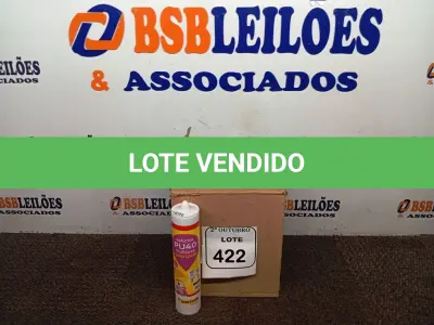 LOTE 422 - 12 SELANTES PU40 MULTIUSO QUARTZOLIT 360G. (NO ESTADO) ATENÇÃO! FAZER A VISITAÇÃO ANTES DE ARREMATAR, NÃO SABEMOS SE FUNCIONA. LEILÃO NÃO TEM GARANTIA E NEM DEVOLUÇÃO, SUJEITO A POSSÍVEIS AVARIAS VISÍVEIS/OCULTAS E/OU AUSÊNCIA DE COMPONENTES.