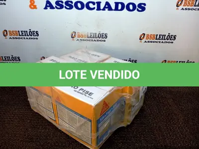 LOTE 170 - 02 CAIXAS DE SIKATOP-100 REVESTIMENTO IMPERMEABILIZANTE. (NO ESTADO) ATENÇÃO! FAZER A VISITAÇÃO ANTES DE ARREMATAR, NÃO SABEMOS SE FUNCIONA. LEILÃO NÃO TEM GARANTIA E NEM DEVOLUÇÃO, SUJEITO A POSSÍVEIS AVARIAS VISÍVEIS/OCULTAS E/OU AUSÊNCIA DE COMPONENTES.