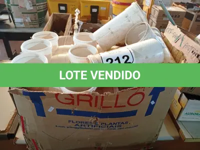 LOTE 212 - 01 LOTE COM DIVERSAS CONEXÕES HIDRÁULICAS. (NO ESTADO) ATENÇÃO! FAZER A VISITAÇÃO ANTES DE ARREMATAR, NÃO SABEMOS SE FUNCIONA. LEILÃO NÃO TEM GARANTIA E NEM DEVOLUÇÃO, SUJEITO A POSSÍVEIS AVARIAS VISÍVEIS/OCULTAS E/OU AUSÊNCIA DE COMPONENTES.
