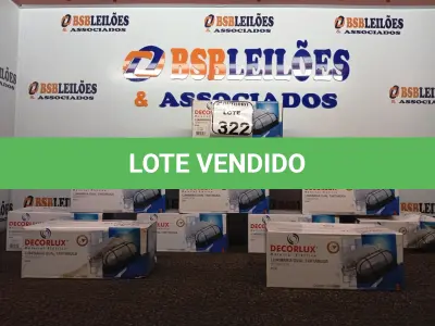 LOTE 322 - 12 LUMINÁRIAS MARCA DECORLUX OVAIS MODELO TARTARUGA. (NO ESTADO) ATENÇÃO! FAZER A VISITAÇÃO ANTES DE ARREMATAR, NÃO SABEMOS SE FUNCIONA. LEILÃO NÃO TEM GARANTIA E NEM DEVOLUÇÃO, SUJEITO A POSSÍVEIS AVARIAS VISÍVEIS/OCULTAS E/OU AUSÊNCIA DE COMPONENTES.