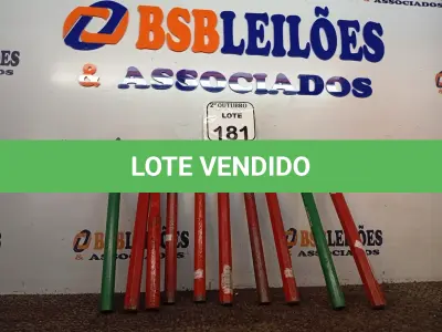 LOTE 181 - 10 PONTEIROS DE FERRO MARCAS E MODELOS DIVERSOS. (NO ESTADO) ATENÇÃO! FAZER A VISITAÇÃO ANTES DE ARREMATAR, NÃO SABEMOS SE FUNCIONA. LEILÃO NÃO TEM GARANTIA E NEM DEVOLUÇÃO, SUJEITO A POSSÍVEIS AVARIAS VISÍVEIS/OCULTAS E/OU AUSÊNCIA DE COMPONENTES.