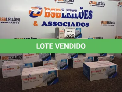 LOTE 322 - 12 LUMINÁRIAS MARCA DECORLUX OVAIS MODELO TARTARUGA. (NO ESTADO) ATENÇÃO! FAZER A VISITAÇÃO ANTES DE ARREMATAR, NÃO SABEMOS SE FUNCIONA. LEILÃO NÃO TEM GARANTIA E NEM DEVOLUÇÃO, SUJEITO A POSSÍVEIS AVARIAS VISÍVEIS/OCULTAS E/OU AUSÊNCIA DE COMPONENTES.