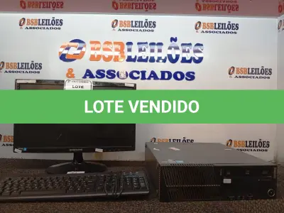 LOTE 206 - 01 CPU COMA TECLADO E 01 MONITOR. (NO ESTADO) ATENÇÃO! FAZER A VISITAÇÃO ANTES DE ARREMATAR, NÃO SABEMOS SE FUNCIONA. LEILÃO NÃO TEM GARANTIA E NEM DEVOLUÇÃO, SUJEITO A POSSÍVEIS AVARIAS VISÍVEIS/OCULTAS E/OU AUSÊNCIA DE COMPONENTES.