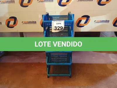 LOTE 329 - 05 CESTAS ORGANIZADORAS. (NO ESTADO) ATENÇÃO! FAZER A VISITAÇÃO ANTES DE ARREMATAR, NÃO SABEMOS SE FUNCIONA. LEILÃO NÃO TEM GARANTIA E NEM DEVOLUÇÃO, SUJEITO A POSSÍVEIS AVARIAS VISÍVEIS/OCULTAS E/OU AUSÊNCIA DE COMPONENTES.