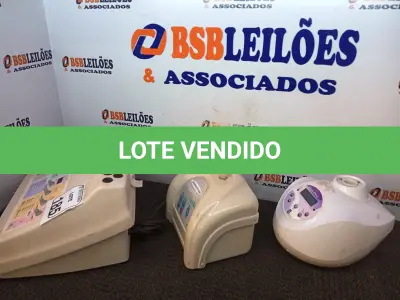 LOTE 185 - 01 APARELHO PARA ESTÉTICA CK MODELO G5V, 01 DERMOSTEAM IBRAMED E 01 VAPOR DE OZONIO. (NO ESTADO) ATENÇÃO! FAZER A VISITAÇÃO ANTES DE ARREMATAR, NÃO SABEMOS SE FUNCIONA. LEILÃO NÃO TEM GARANTIA E NEM DEVOLUÇÃO, SUJEITO A POSSÍVEIS AVARIAS VISÍVEIS/OCULTAS E/OU AUSÊNCIA DE COMPONENTES.