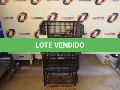 LOTE 313 - 04 CESTAS ORGANIZADORAS. (NO ESTADO) ATENÇÃO! FAZER A VISITAÇÃO ANTES DE ARREMATAR, NÃO SABEMOS SE FUNCIONA. LEILÃO NÃO TEM GARANTIA E NEM DEVOLUÇÃO, SUJEITO A POSSÍVEIS AVARIAS VISÍVEIS/OCULTAS E/OU AUSÊNCIA DE COMPONENTES.