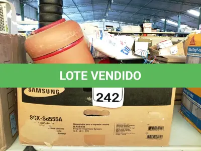LOTE 242 - 01 LOTE COM MATERIAIS DIVERSOS. (NO ESTADO) ATENÇÃO! FAZER A VISITAÇÃO ANTES DE ARREMATAR, NÃO SABEMOS SE FUNCIONA. LEILÃO NÃO TEM GARANTIA E NEM DEVOLUÇÃO, SUJEITO A POSSÍVEIS AVARIAS VISÍVEIS/OCULTAS E/OU AUSÊNCIA DE COMPONENTES.