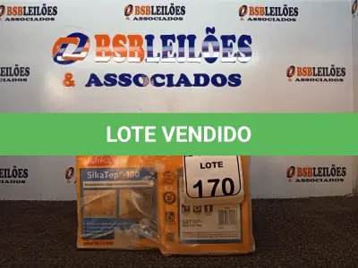 LOTE 170 - 02 CAIXAS DE SIKATOP-100 REVESTIMENTO IMPERMEABILIZANTE. (NO ESTADO) ATENÇÃO! FAZER A VISITAÇÃO ANTES DE ARREMATAR, NÃO SABEMOS SE FUNCIONA. LEILÃO NÃO TEM GARANTIA E NEM DEVOLUÇÃO, SUJEITO A POSSÍVEIS AVARIAS VISÍVEIS/OCULTAS E/OU AUSÊNCIA DE COMPONENTES.