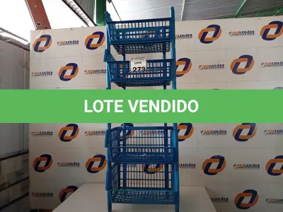 LOTE 273 - 05 CESTAS ORGANIZADORAS. (NO ESTADO) ATENÇÃO! FAZER A VISITAÇÃO ANTES DE ARREMATAR, NÃO SABEMOS SE FUNCIONA. LEILÃO NÃO TEM GARANTIA E NEM DEVOLUÇÃO, SUJEITO A POSSÍVEIS AVARIAS VISÍVEIS/OCULTAS E/OU AUSÊNCIA DE COMPONENTES.