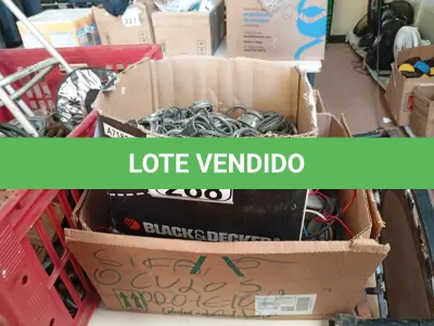 LOTE 268 - 01 LOTE COM VÁRIOS REATORES P/LÂMPADAS E MATERIAIS DIVERSOS. (NO ESTADO) ATENÇÃO! FAZER A VISITAÇÃO ANTES DE ARREMATAR, NÃO SABEMOS SE FUNCIONA. LEILÃO NÃO TEM GARANTIA E NEM DEVOLUÇÃO, SUJEITO A POSSÍVEIS AVARIAS VISÍVEIS/OCULTAS E/OU AUSÊNCIA DE COMPONENTES.