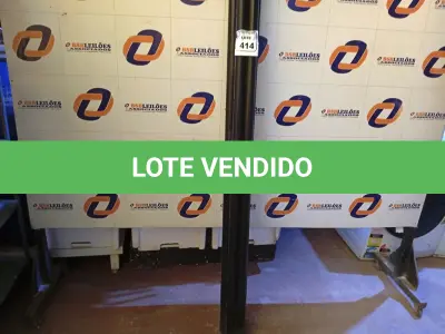 LOTE 414 - 05 ELETRODUTOS ROSCÁVEIS ANTI-CHAMAS. (NO ESTADO) ATENÇÃO! FAZER A VISITAÇÃO ANTES DE ARREMATAR, NÃO SABEMOS SE FUNCIONA. LEILÃO NÃO TEM GARANTIA E NEM DEVOLUÇÃO, SUJEITO A POSSÍVEIS AVARIAS VISÍVEIS/OCULTAS E/OU AUSÊNCIA DE COMPONENTES.