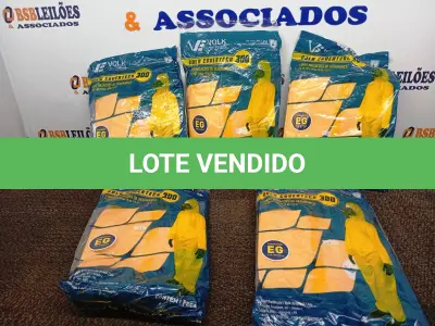 LOTE 196 - 05 MACACÕES DE SEGURANÇAS TAMANHO EXTRA G. (NO ESTADO) ATENÇÃO! FAZER A VISITAÇÃO ANTES DE ARREMATAR, NÃO SABEMOS SE FUNCIONA. LEILÃO NÃO TEM GARANTIA E NEM DEVOLUÇÃO, SUJEITO A POSSÍVEIS AVARIAS VISÍVEIS/OCULTAS E/OU AUSÊNCIA DE COMPONENTES.