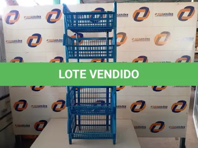 LOTE 277 - 05 CESTAS ORGANIZADORAS. (NO ESTADO) ATENÇÃO! FAZER A VISITAÇÃO ANTES DE ARREMATAR, NÃO SABEMOS SE FUNCIONA. LEILÃO NÃO TEM GARANTIA E NEM DEVOLUÇÃO, SUJEITO A POSSÍVEIS AVARIAS VISÍVEIS/OCULTAS E/OU AUSÊNCIA DE COMPONENTES.