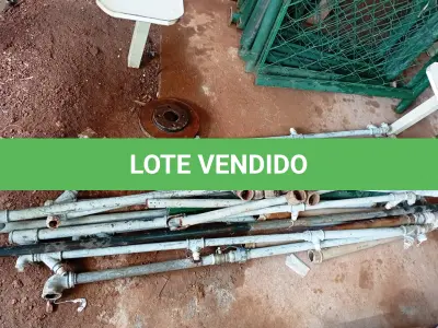 LOTE 482 - 01 LOTE C/VÁRIOS CANOS DE FERRO HIDRÁULICOS DIVERSOS. (NO ESTADO) ATENÇÃO! FAZER A VISITAÇÃO ANTES DE ARREMATAR, NÃO SABEMOS SE FUNCIONA. LEILÃO NÃO TEM GARANTIA E NEM DEVOLUÇÃO, SUJEITO A POSSÍVEIS AVARIAS VISÍVEIS/OCULTAS E/OU AUSÊNCIA DE COMPONENTES.