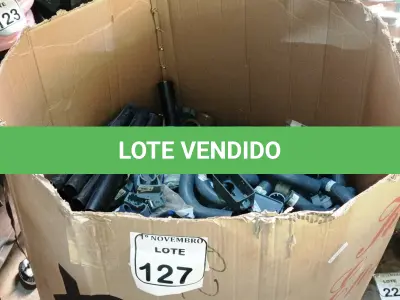 LOTE 127 - 01 LOTE C/GRANDE QUANTIDADE DE TUBULAÇÕES ELÉTRICAS MARCAS E MODELOS DIVERSOS. (NO ESTADO) ATENÇÃO! FAZER A VISITAÇÃO ANTES DE ARREMATAR, NÃO SABEMOS SE FUNCIONA. LEILÃO NÃO TEM GARANTIA E NEM DEVOLUÇÃO, SUJEITO A POSSÍVEIS AVARIAS VISÍVEIS/OCULTAS E/OU AUSÊNCIA DE COMPONENTES.