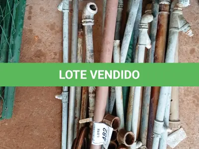 LOTE 482 - 01 LOTE C/VÁRIOS CANOS DE FERRO HIDRÁULICOS DIVERSOS. (NO ESTADO) ATENÇÃO! FAZER A VISITAÇÃO ANTES DE ARREMATAR, NÃO SABEMOS SE FUNCIONA. LEILÃO NÃO TEM GARANTIA E NEM DEVOLUÇÃO, SUJEITO A POSSÍVEIS AVARIAS VISÍVEIS/OCULTAS E/OU AUSÊNCIA DE COMPONENTES.