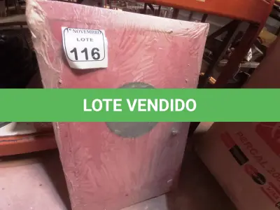 LOTE 116 - 02 CAIXAS DE FERRO P/MANGUEIRAS DE INCÊNDIO. (NO ESTADO) ATENÇÃO! FAZER A VISITAÇÃO ANTES DE ARREMATAR, NÃO SABEMOS SE FUNCIONA. LEILÃO NÃO TEM GARANTIA E NEM DEVOLUÇÃO, SUJEITO A POSSÍVEIS AVARIAS VISÍVEIS/OCULTAS E/OU AUSÊNCIA DE COMPONENTES.