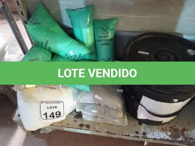 LOTE 149 - 01 MASSA ACRÍLICA DW-1000 PARA TRATAMENTO DE JUNTAS E ACABAMENTOS E MATERIAIS P/CONSTRUÇÃO DIVERSOS. (NO ESTADO) ATENÇÃO! FAZER A VISITAÇÃO ANTES DE ARREMATAR, NÃO SABEMOS SE FUNCIONA. LEILÃO NÃO TEM GARANTIA E NEM DEVOLUÇÃO, SUJEITO A POSSÍVEIS AVARIAS VISÍVEIS/OCULTAS E/OU AUSÊNCIA DE COMPONENTES.