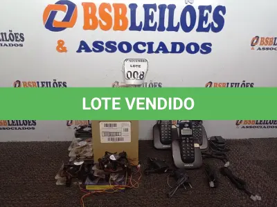 LOTE 008 - 03 APARELHOS TELEFÔNICOS SEM FIO MARCA INTELBRÁS E VÁRIOS COOLERS DE DIVERSOS TAMANHOS. (NO ESTADO) ATENÇÃO! FAZER A VISITAÇÃO ANTES DE ARREMATAR, NÃO SABEMOS SE FUNCIONA. LEILÃO NÃO TEM GARANTIA E NEM DEVOLUÇÃO, SUJEITO A POSSÍVEIS AVARIAS VISÍVEIS/OCULTAS E/OU AUSÊNCIA DE COMPONENTES.