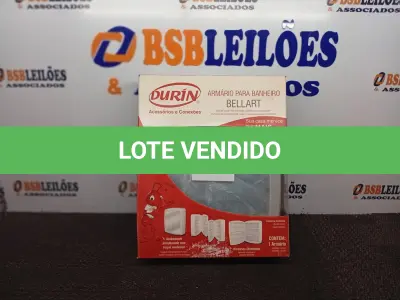 LOTE 245 - 01 ARMÁRIO P/BANHEIRO MARCA DURIN C/ESPELHO. (NO ESTADO) ATENÇÃO! FAZER A VISITAÇÃO ANTES DE ARREMATAR, NÃO SABEMOS SE FUNCIONA. LEILÃO NÃO TEM GARANTIA E NEM DEVOLUÇÃO, SUJEITO A POSSÍVEIS AVARIAS VISÍVEIS/OCULTAS E/OU AUSÊNCIA DE COMPONENTES.