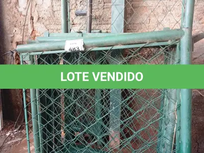 LOTE 483 - 01 LOTE C/VÁRIOS GRADES DE FERRO TAMANHOS DIVERSOS. (NO ESTADO) ATENÇÃO! FAZER A VISITAÇÃO ANTES DE ARREMATAR, NÃO SABEMOS SE FUNCIONA. LEILÃO NÃO TEM GARANTIA E NEM DEVOLUÇÃO, SUJEITO A POSSÍVEIS AVARIAS VISÍVEIS/OCULTAS E/OU AUSÊNCIA DE COMPONENTES.