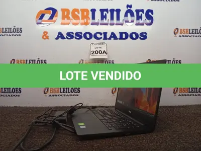 LOTE 200 - 01 NOTEBOOK DELL I7 DE OITAVA GERAÇÃO SSD 128 VÍDEO DEDICADA 2GB 8GB DE RAM SLIM BOOK BATERIA SEGURANDO POUCO. (NO ESTADO) ATENÇÃO! FAZER A VISITAÇÃO ANTES DE ARREMATAR, NÃO SABEMOS SE FUNCIONA. LEILÃO NÃO TEM GARANTIA E NEM DEVOLUÇÃO, SUJEITO A POSSÍVEIS AVARIAS VISÍVEIS/OCULTAS E/OU AUSÊNCIA DE COMPONENTES.